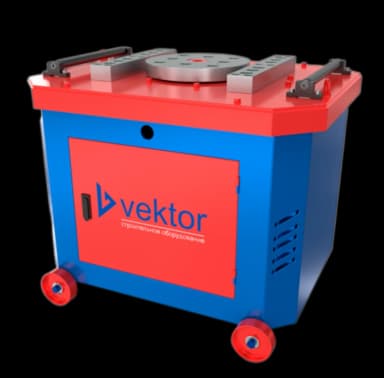 Станок для гибки арматуры Vektor GW40М с электронным блоком управления (ЧПУ) — фото 1